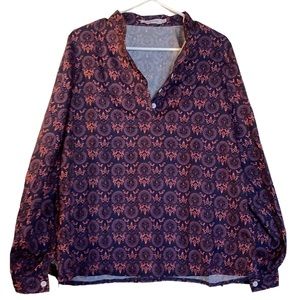 Women's blouse. Very pretty. 100% cotton. Size XL.